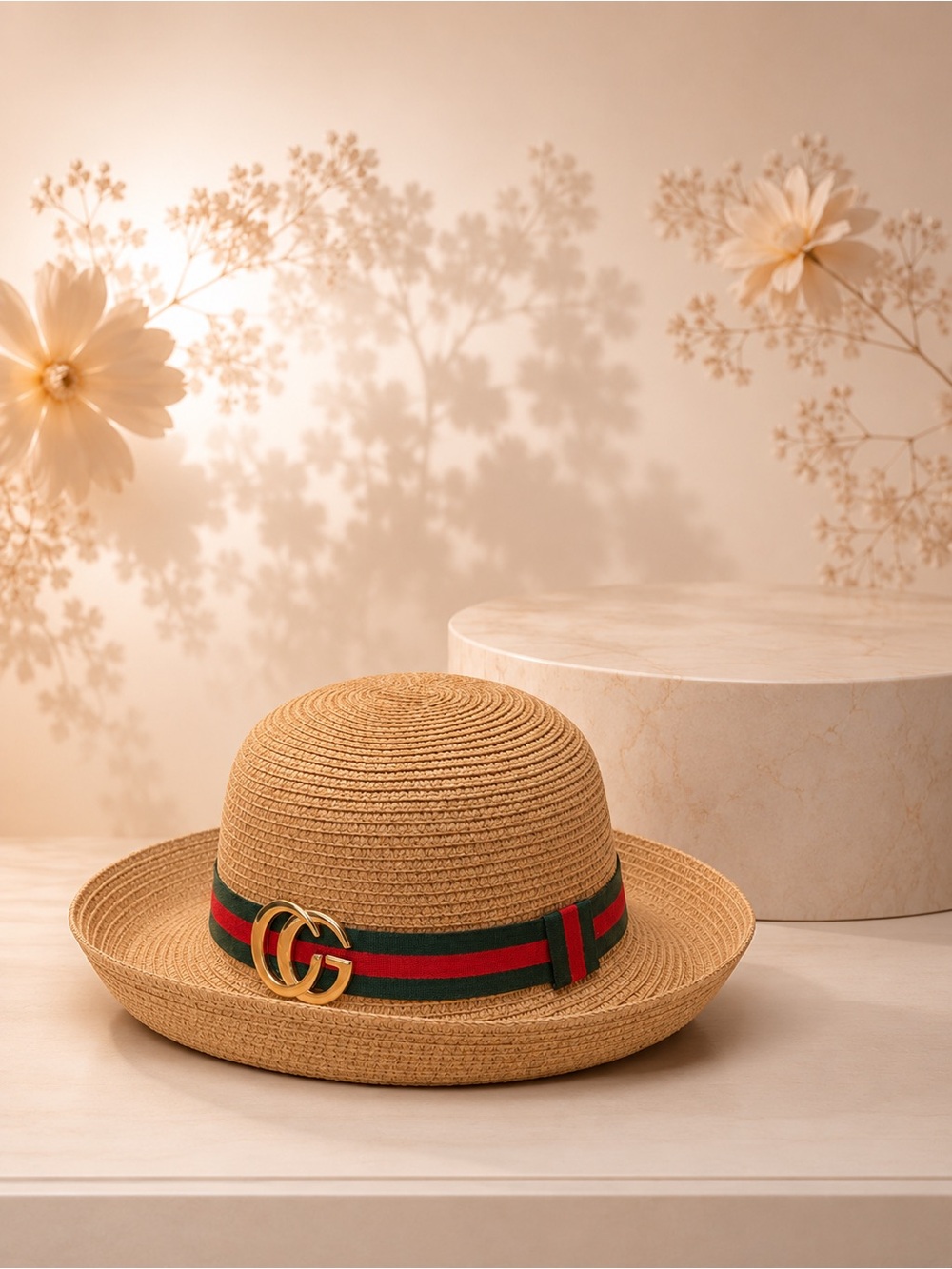 Chic Wide Brim Straw Hat